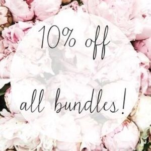 🌸SALE! 🌸 10% off of any bundle of 2+ items!